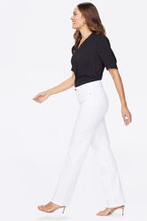 Relaxed Straight Jean Optic White
